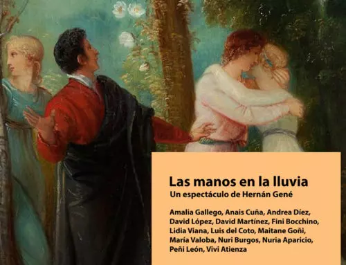 Las manos en la lluvia